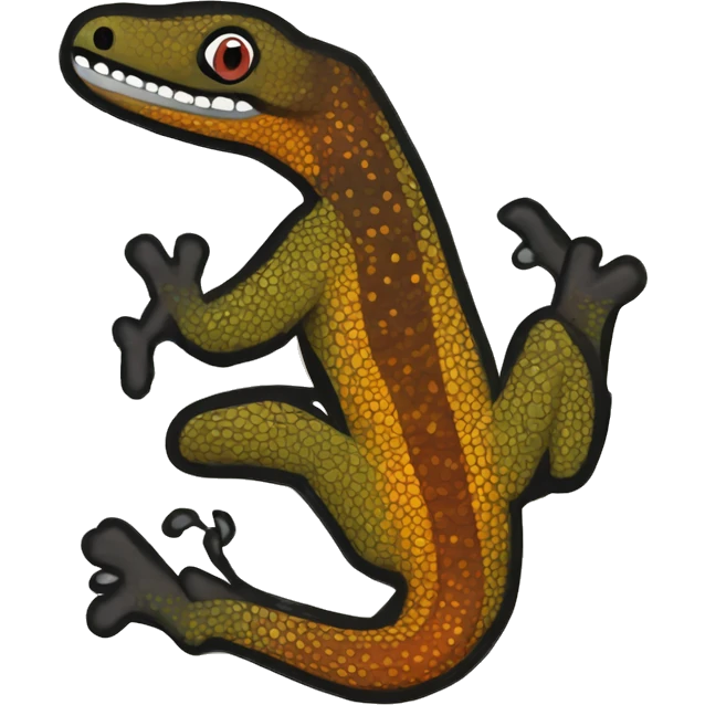 Goanna Aboriginal design  emoji