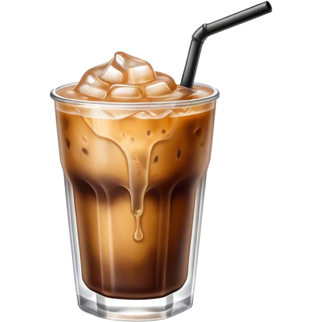 Iced coffee emoji