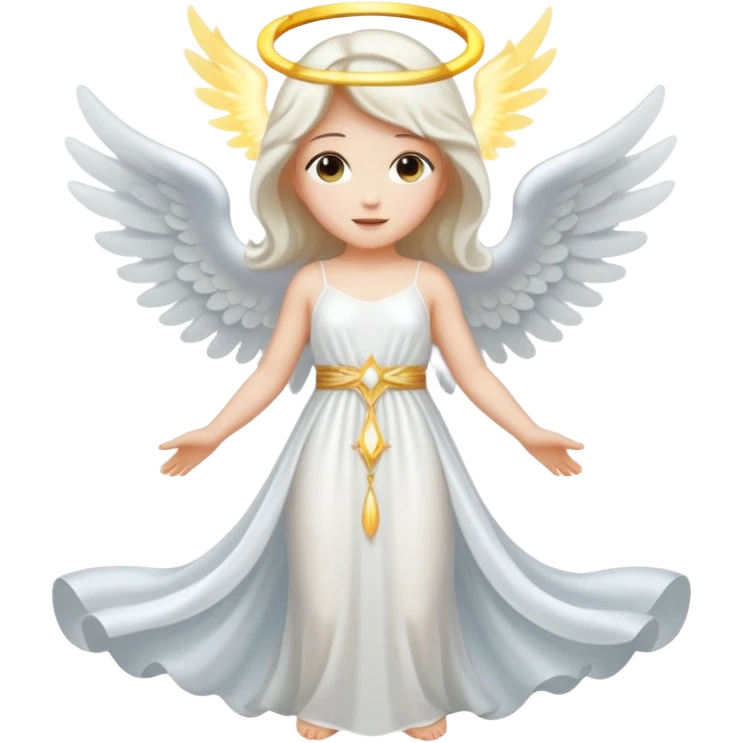 divinidad angelica de luz emoji