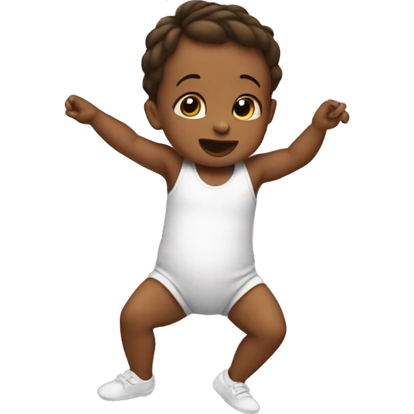 Baby dancing emoji