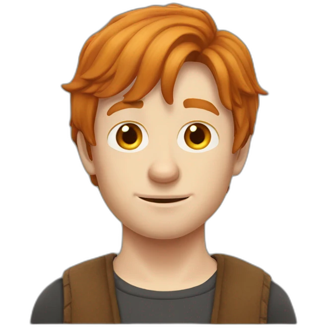 ron weasley from the Harry Potter movies emoji