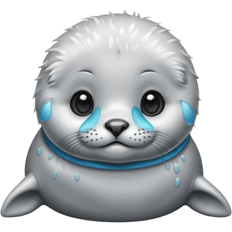 Cute baby seal emoji