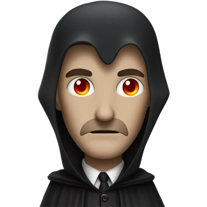 evil devil cloak suit emoji