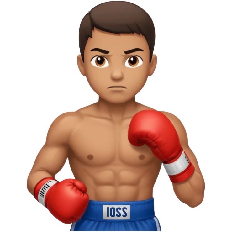 young boy professional boxer emoji