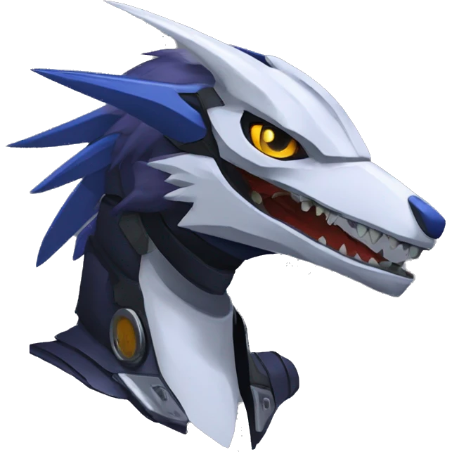 Edgy Anthro Futuristic Mechanical Sergal-raptor-nargacuga-vernid emoji