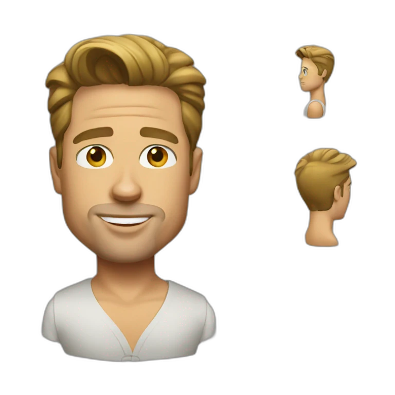 brad pitt emoji