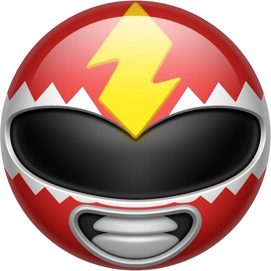 power rangers emoticon emoji