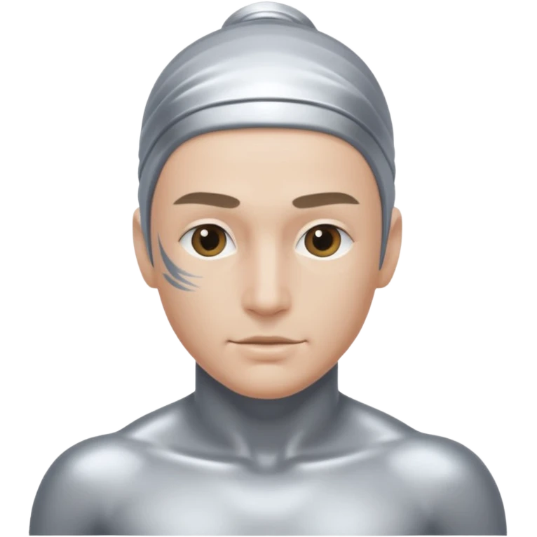 Nadador de prata emoji