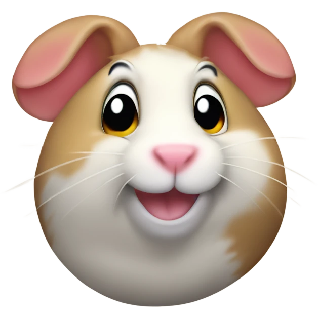 Goofy hamster potato gooner emoji