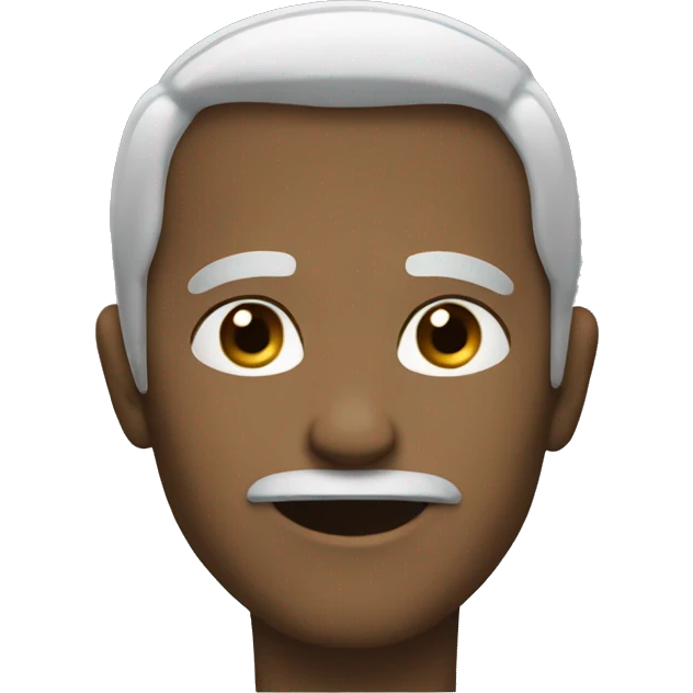 a zero but look human emoji