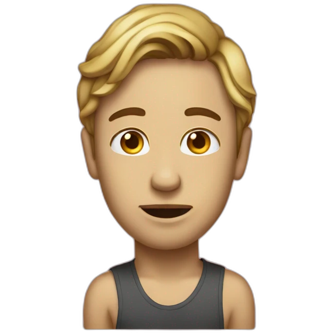 a Person, who says „I’m so stupid“ emoji