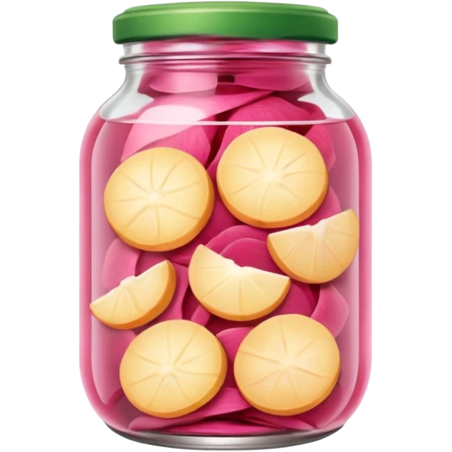 Pickled ginger emoji