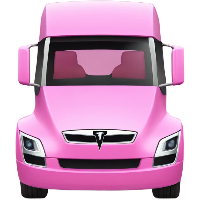 pink tesla cyber truck  emoji