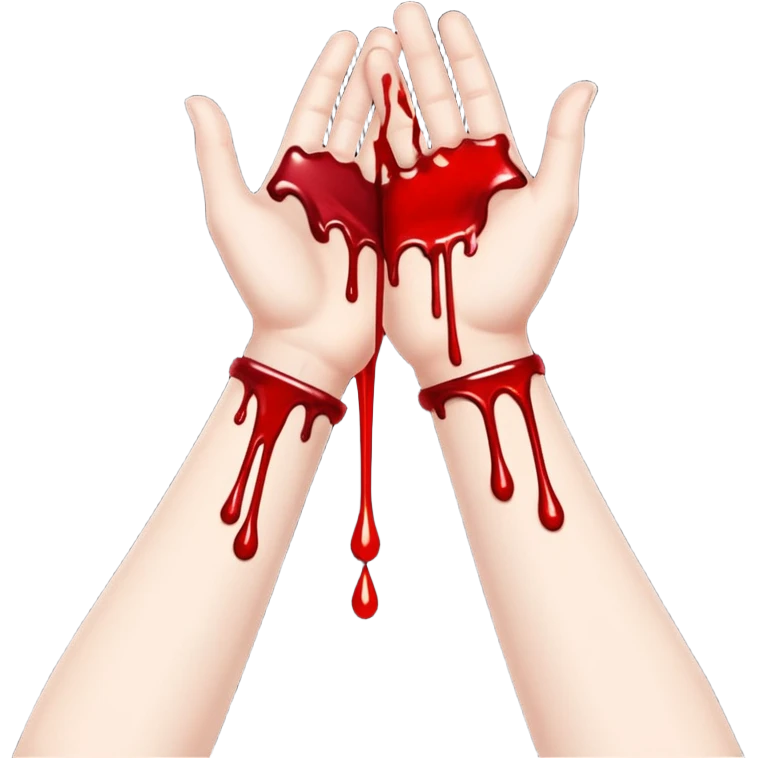 Slitting wrists emoji