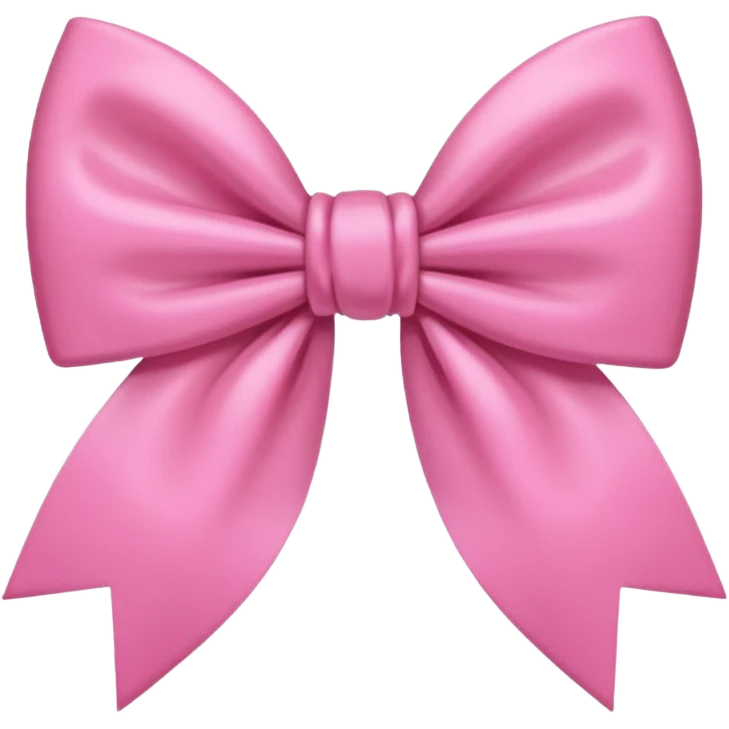 Pink coquette aesthetic bow paler emoji
