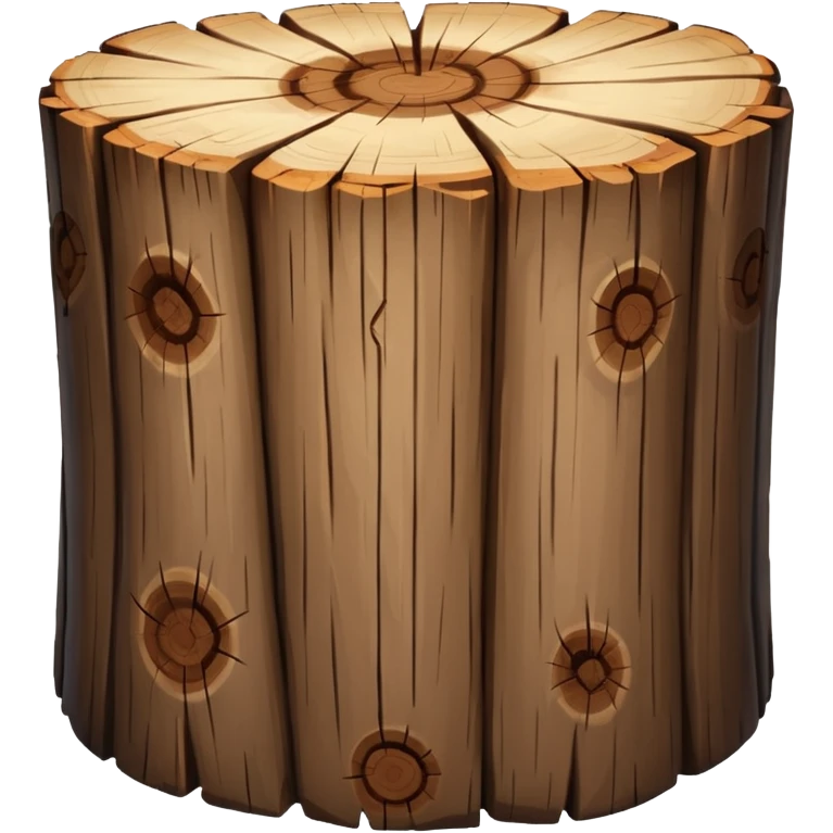 wood log emoji