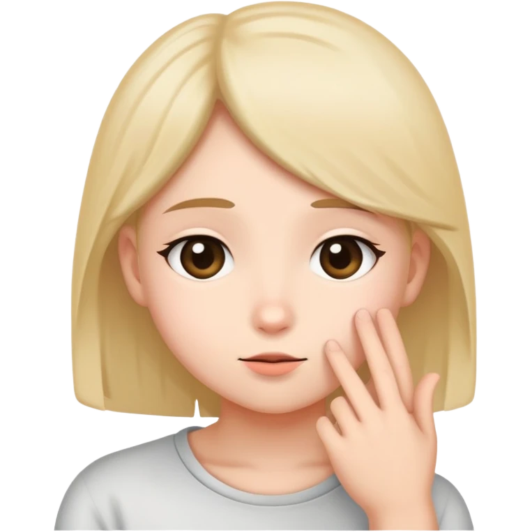 a cute and shy person asking and requesting for somthing 👉👈 with these emojies emoji