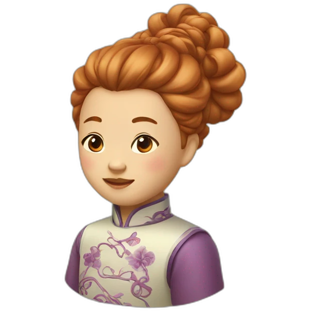 Chinois roux emoji