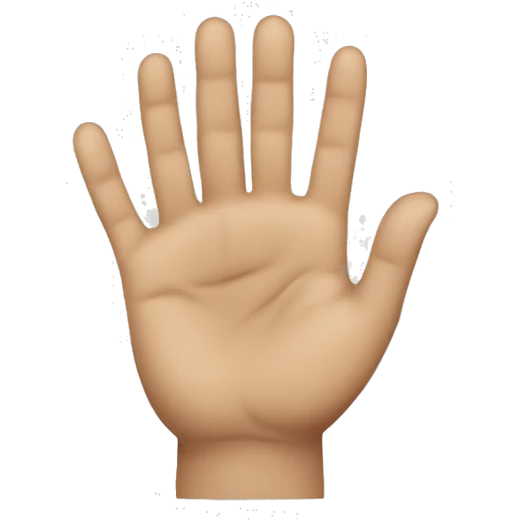 Ls with hands emoji