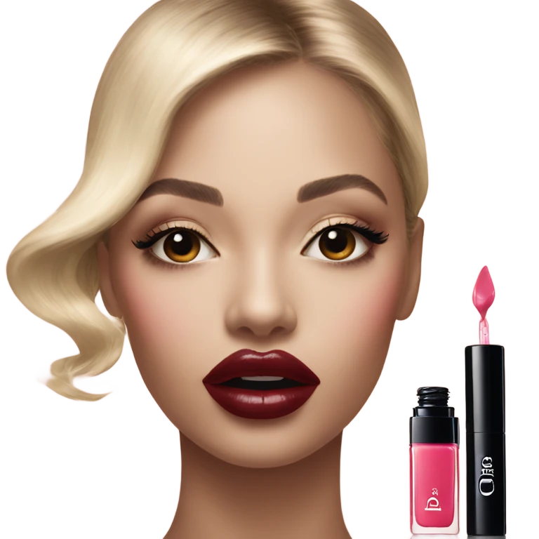 Dior lipgloss emoji
