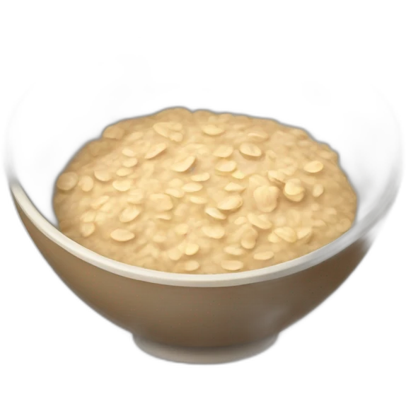 Bowl of Oatmeal emoji