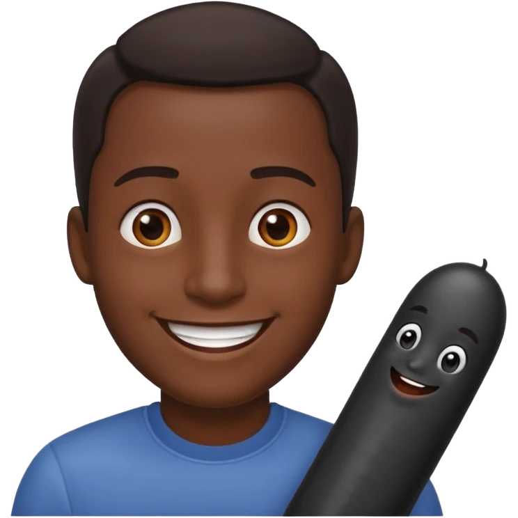 big black penis for kenny emoji