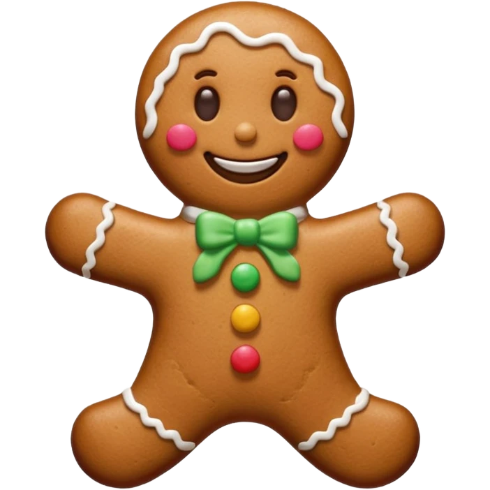 Omino di pan di zenzero  emoji