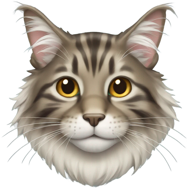 smiling Mainecoon emoji