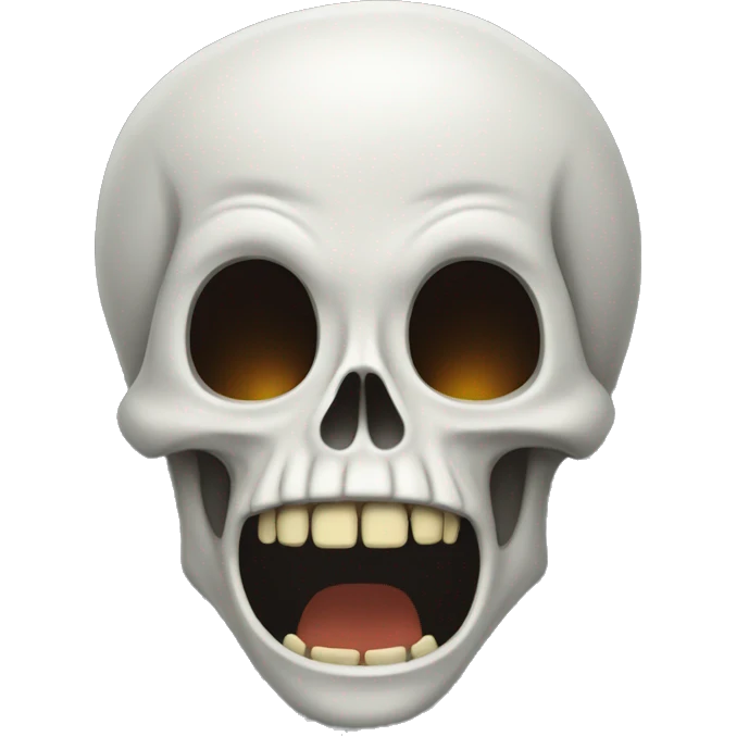 Skeleington Scream emoji