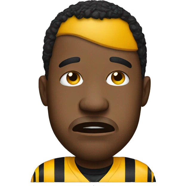 Crying Steelers fan emoji