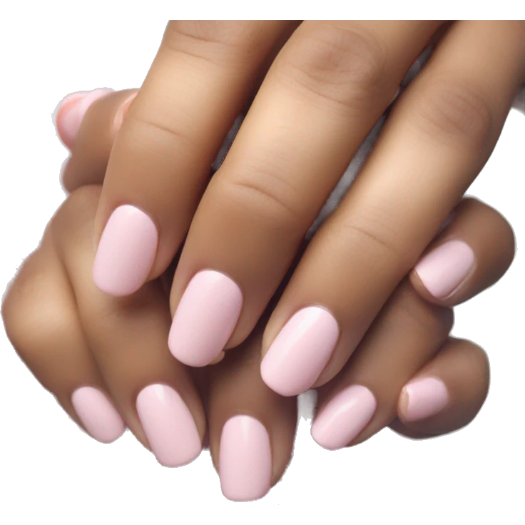 Light pink nails emoji