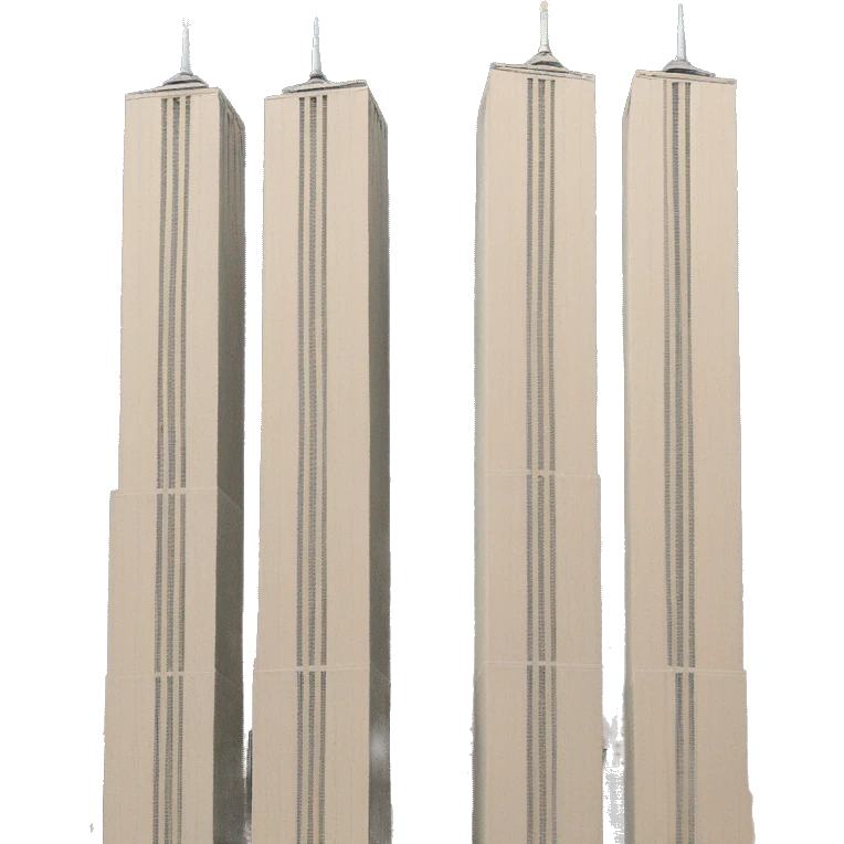 The twin towers resurrecting emoji