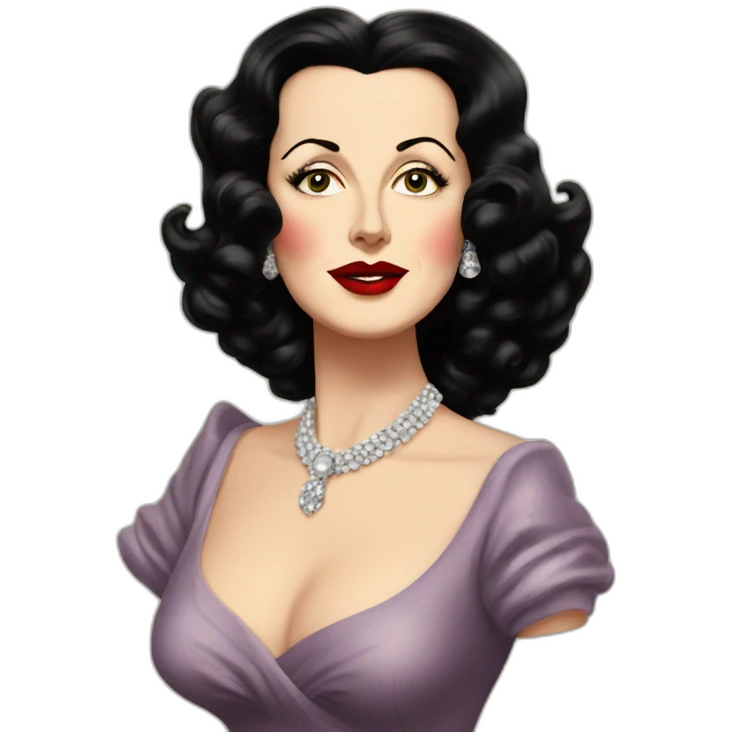 Hedy Lamarr emoji
