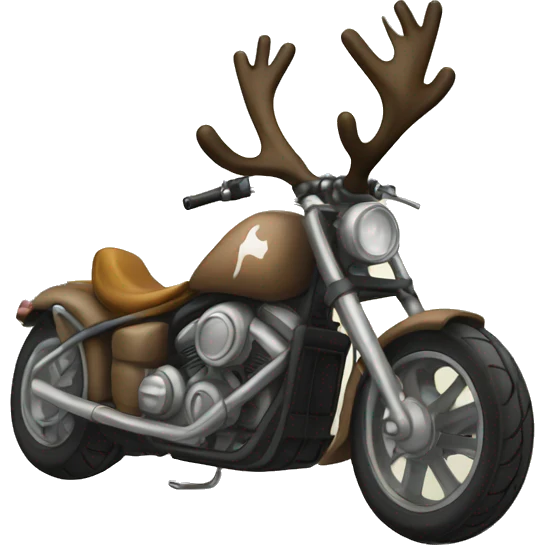 Small Reindeer Chopper One Piece emoji