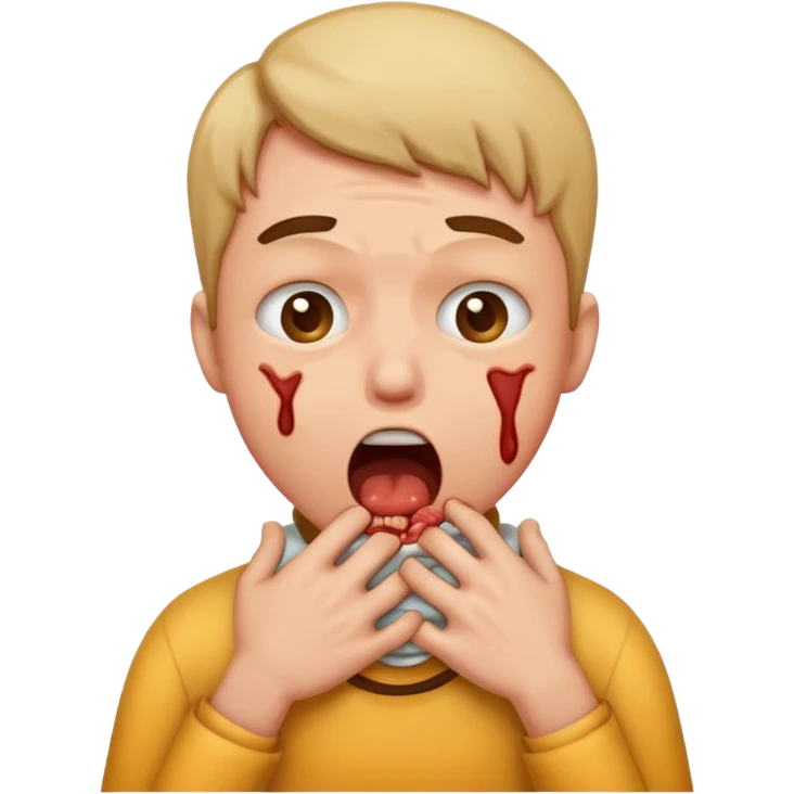 Choking emoji