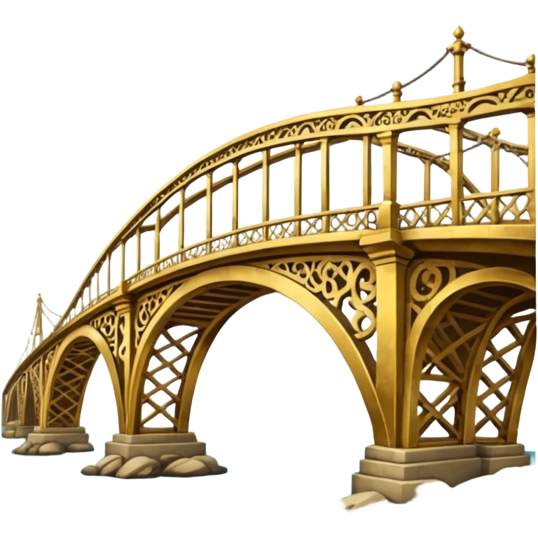 golden bridge emoji