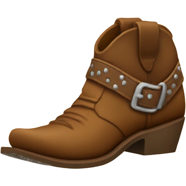 Cowboy shoes emoji