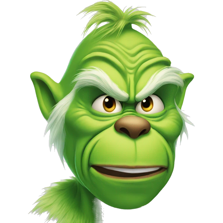Grinch als comic emoji
