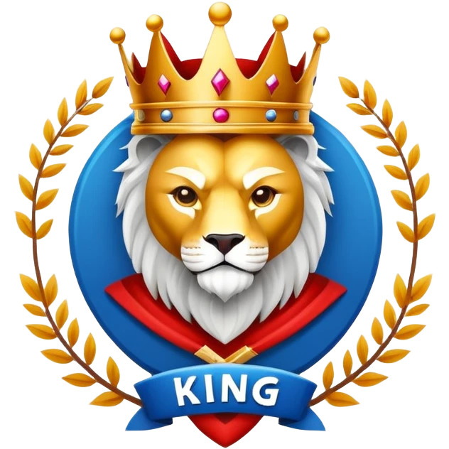 King Academy League Logo emoji