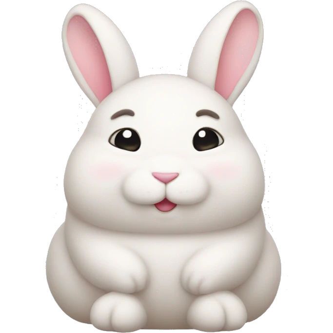 Chubby bunny emoji