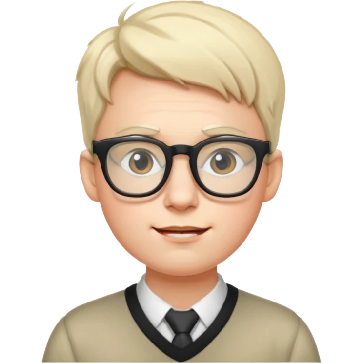 Nerd head emoji