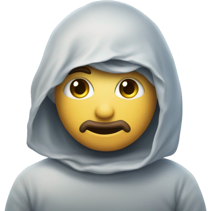 Quadro con sopra disegnata la notte stellata emoji