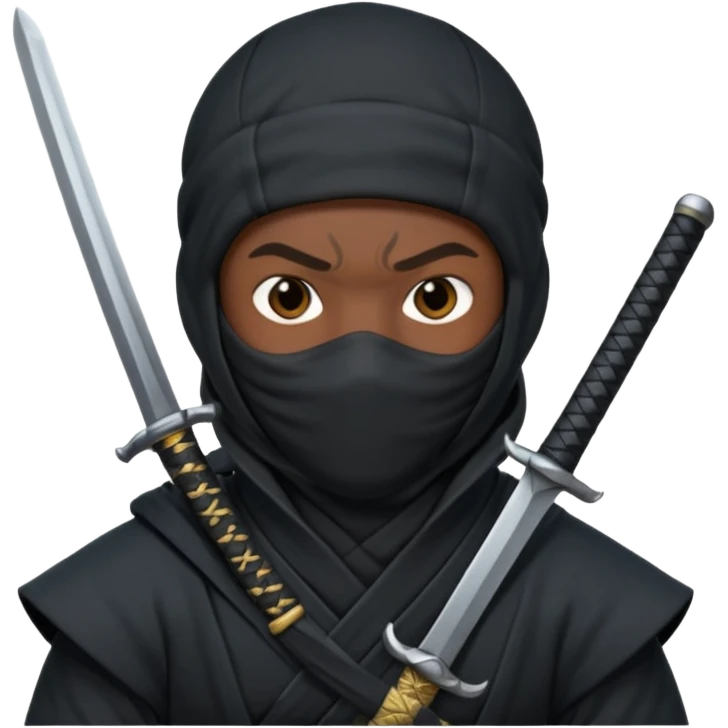 ninja with sword emoji