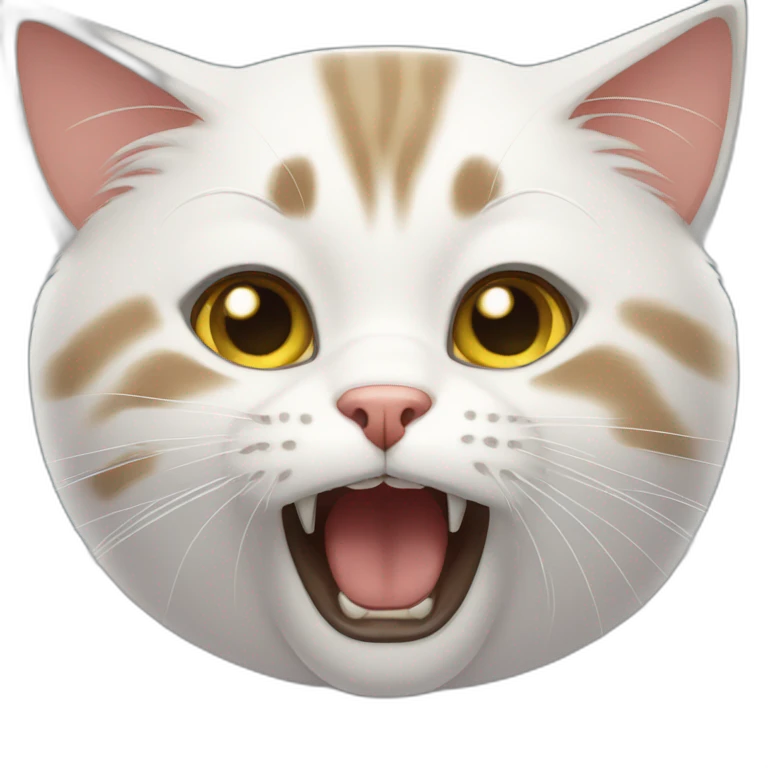 shocked cat emoji