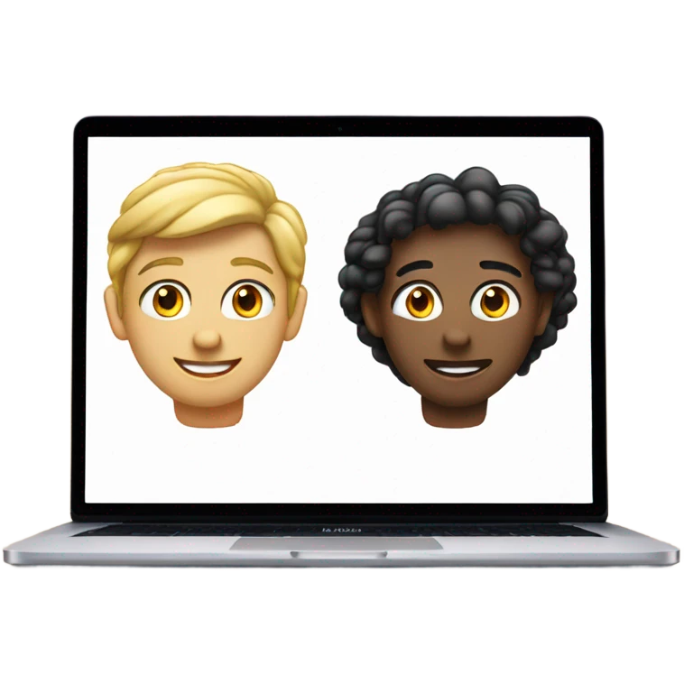MacBook Ultra dual screen emoji