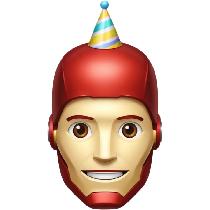 Iron man birthday emoji