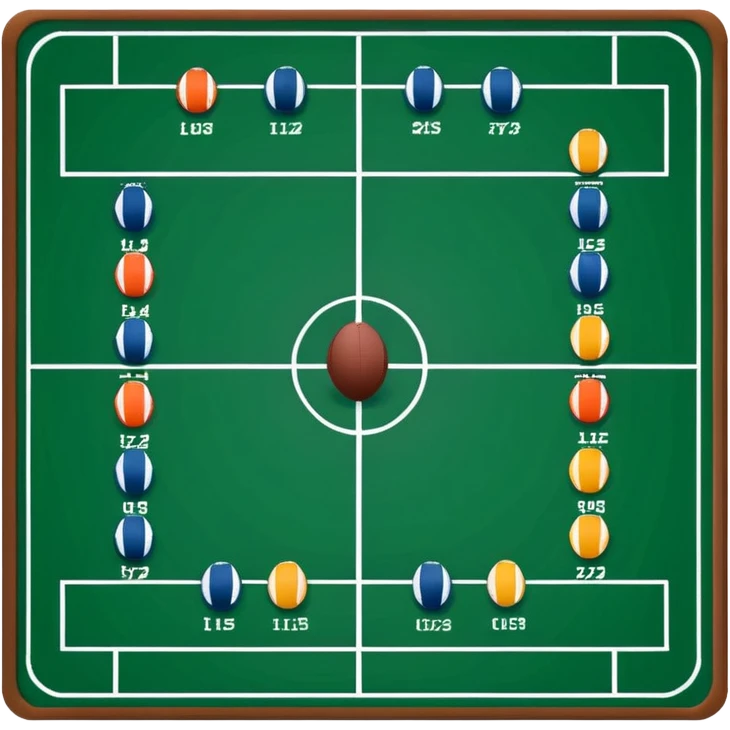 amercian football playbook formation emoji