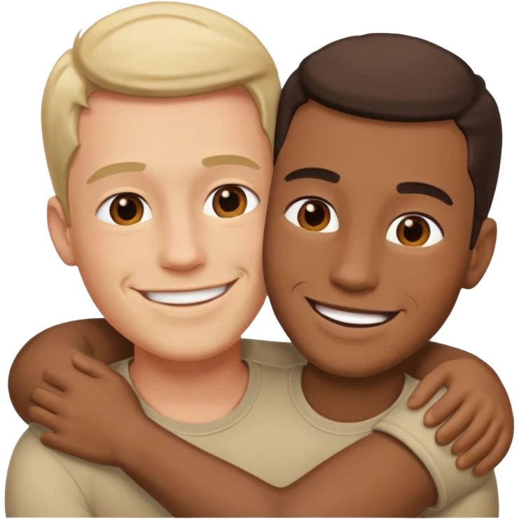 gay qui s’embrasse  emoji