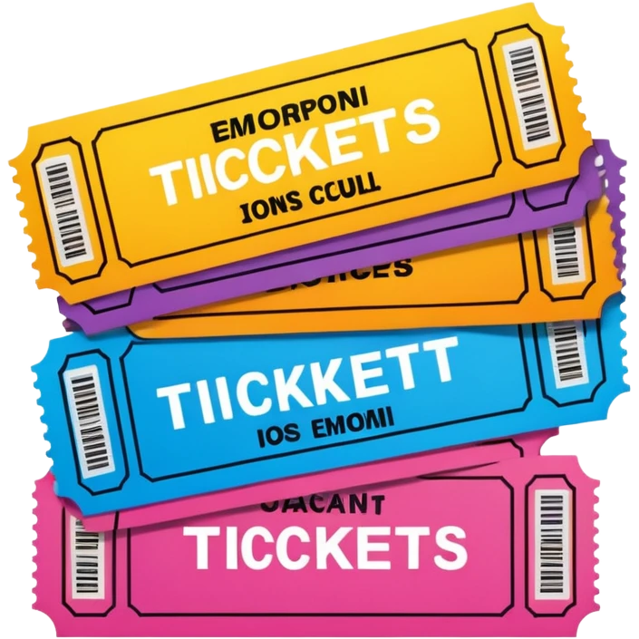 tickets emoji