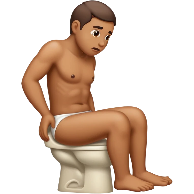 Someone pooping emoji